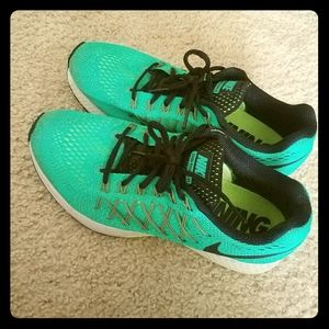 Neon Green Nike Running Shoes Zoom Pegasus 32
